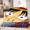 OnePiece Anime Flannel Blanket Warm,Comfortable,Suitable for Bedrooms,Sofas,Beds,Chairs,Picnics,Travel