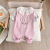 Adorable Spring & Autumn Baby Girl Outfits: Jumpsuits, Princess Rompers, and Overalls for Outings