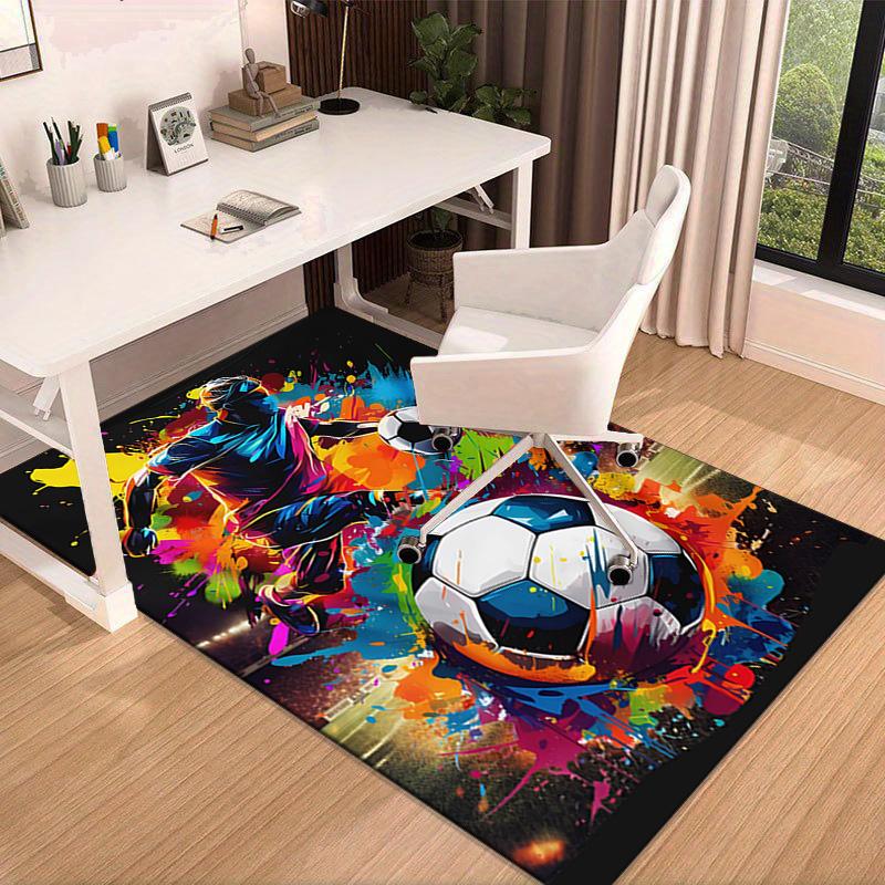 Baseball Fire Power Carpet, Chair Rug,Rug for Office Bedroom living rooms, Doormat decor Fan Gift Christmas Gift