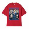 Limited edition Homelander retro pattern Tshirt for womenHarajuku Gothic classic oversized Tshirt