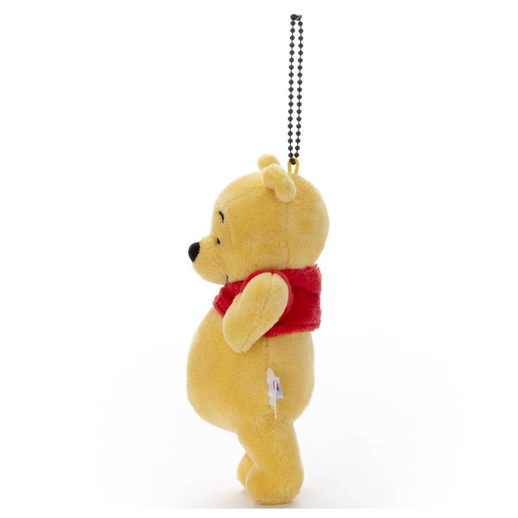Disney Character Funny Pose Ball Chain Mascot - Winnie the Pooh A (Plush Toy, approximately 16cm tall)