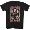 Aerosmith T-Shirt Men039;s Eat The Rich Skulls Steven Tyler Rock Band Metal Black Unisex T-Shirt Graphic Tee