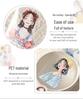 Morning Mist Overture Series Pet-Themed Girl Character Tape Set DIY Journal Decorative Stickers