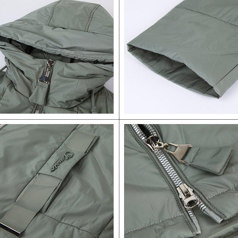 Astrid 2021 New Winter Jacket Mid-length Hooded Design Plus Size Fashion Women's Down Jacket Warm Parka Women Coat AM-9726