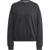 FW22 Nueva Sudadera de Cuello Redondo Tops para Mujer Negro HM2849