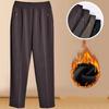 5XL 6XL 7XL Hosen für Frauen mittleren Alters Übergröße Dünn Hohe Taille Elastisch Locker Gerade Hosen Weibliche Freizeithose