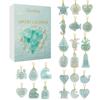 2025 Christmas Advent Toys 24 Days of Countdown Calendar Advent Figures Collectible Holiday Festive Home Decor for Kids Family