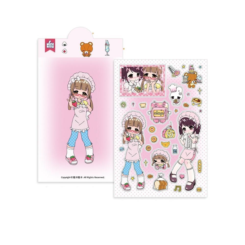 DIY Stickers Scrapbooking Stickers Kawaii Phone Craft Stickers Millennium Anime Story Stickers