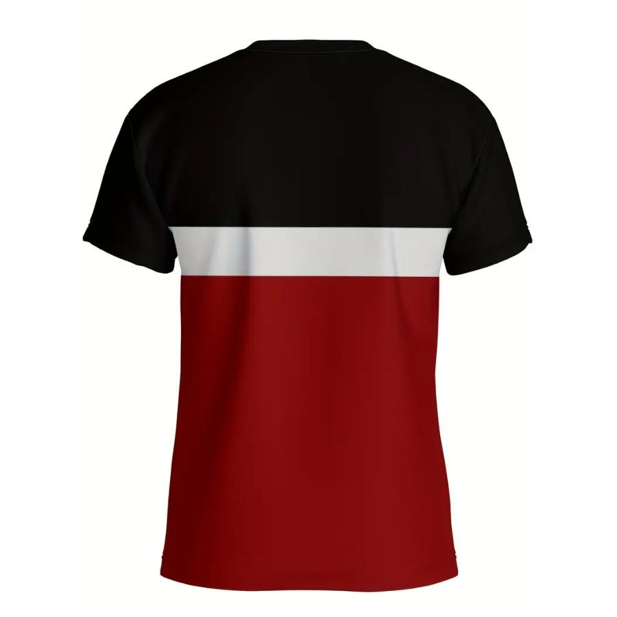 3D Digital Print Short Sleeve T-Shirt Men's Novelty T-shirts