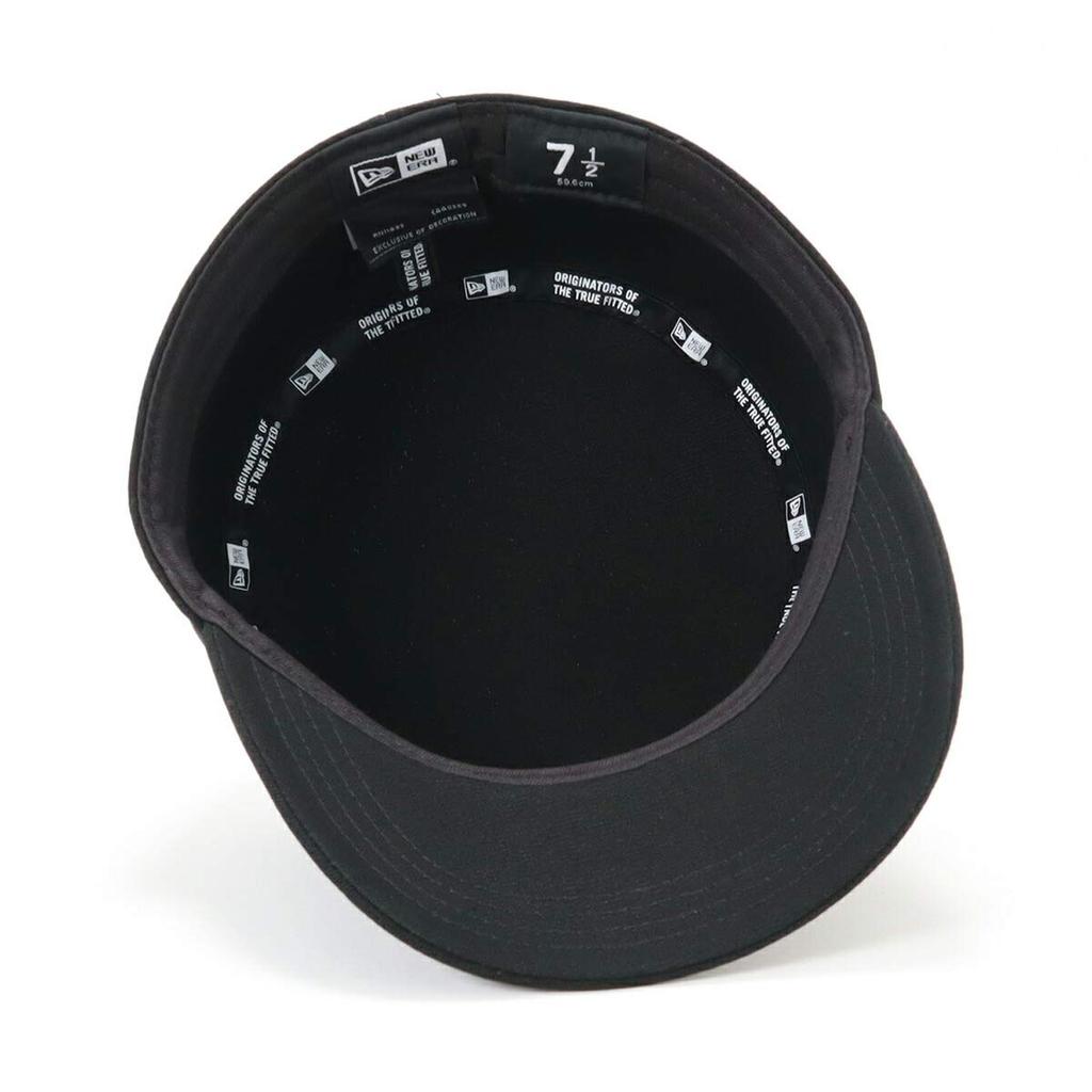 New Era Military Work Cap Hat Black/Strawberry 7 WM-01 DUCK BLK/STR 23J