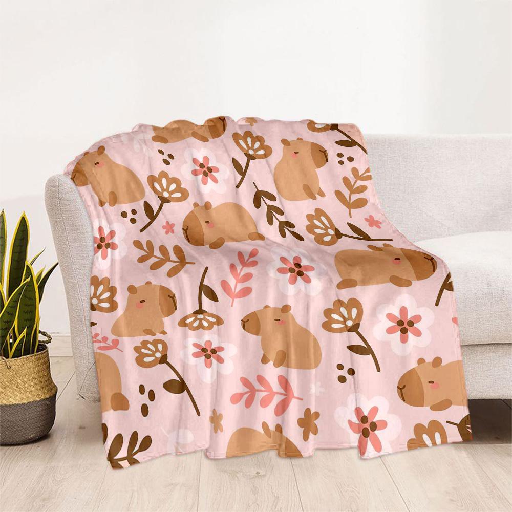 Panda Drinking Bubble Tea Blankets Are Suitable for Living Rooms, Bedrooms, Camping, and Other Places, Making Them an Ideal Choice for Gifts.