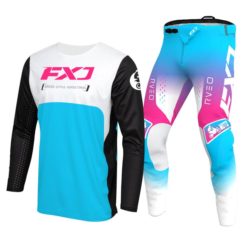 Motocross Gear Set for Kids 4 5 6 7 8 9 10 11 12 13 Years Youth Child Motorcycle Boy Girl Jersey Pant Kits Racing Suit Off-road Enduro MX MTB