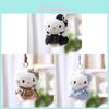 Hello Kitty Fluffy Plush Keychain Cartoon Doll Childrens Gift Accessory