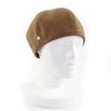 Pristine Beret Gabriel Serie Metal with Leather Brown Wool Women 57 Used