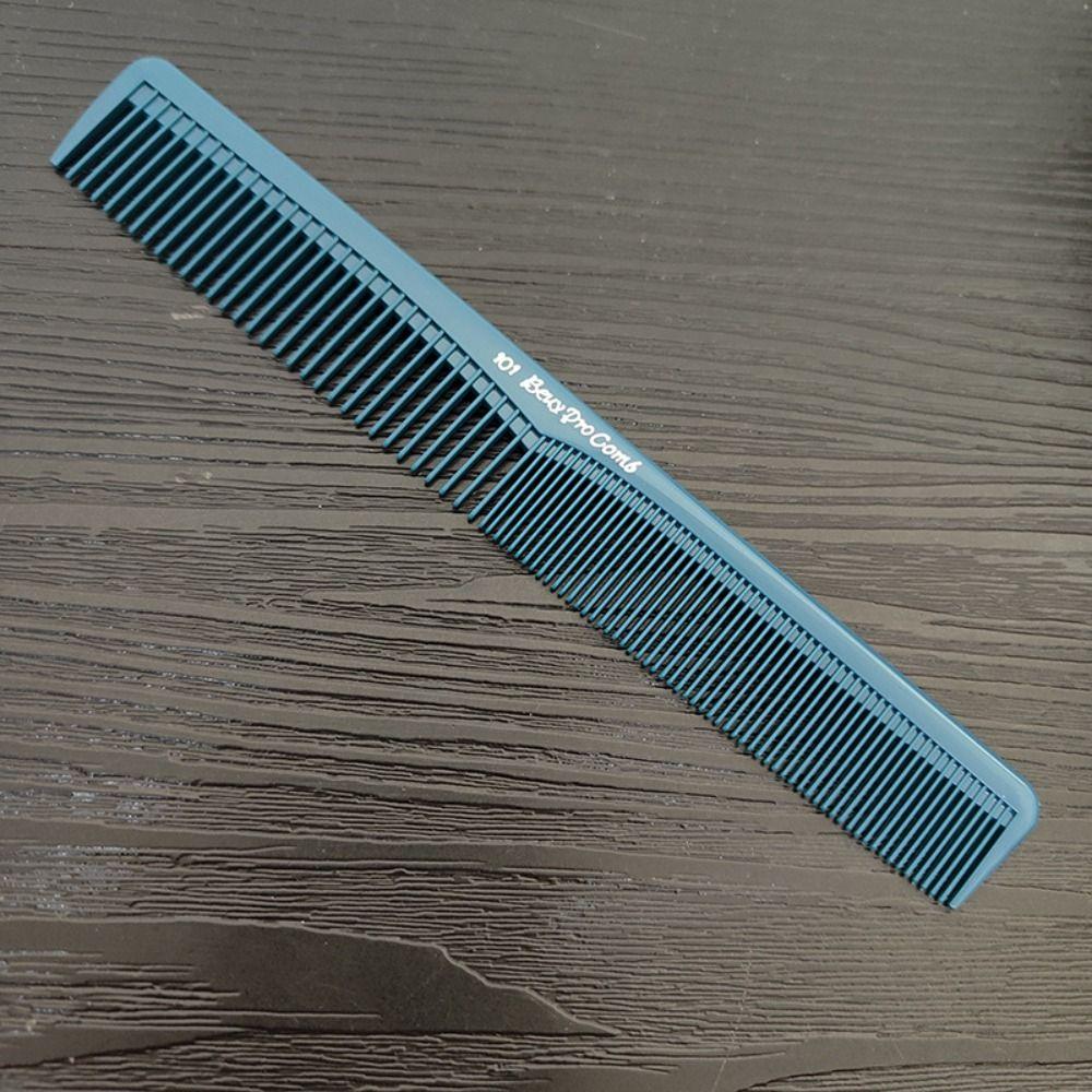 Plastic Pro Hairdressing Combs White Hair Cutting Comb Straight Hair Brushes  Barber