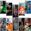 Coque de téléphone Ed Sheeran Singer pour Samsung A17 A37 A57 A54 A14 A24 A34 A07 A04S A02S A12 A22 A32 A52S A16 A26 A36 A56 A72 Galaxy N