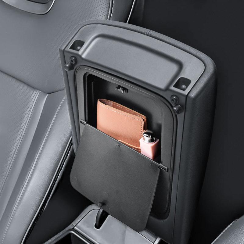 For 2024 2025 Hyundai Santa Cruz Car Center Console Organizer Tray Car Armrest Storage Box Interior Car Accessories