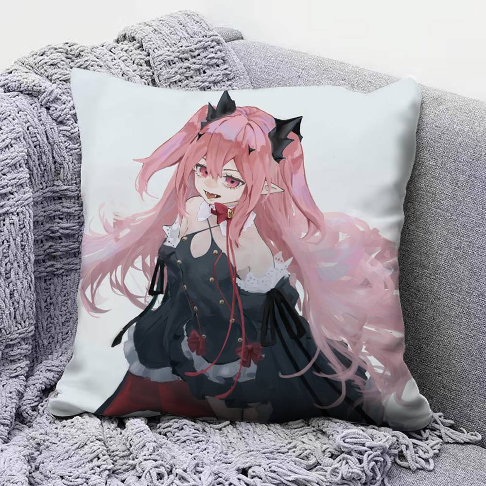 Seraph Of The End Anime Pillow Covers, Home Sofa Cushion Covers And Aecorative Custom