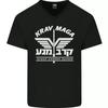 Krav Maga Israeli Defence System MMA Mens V-Neck Cotton T-Shirt