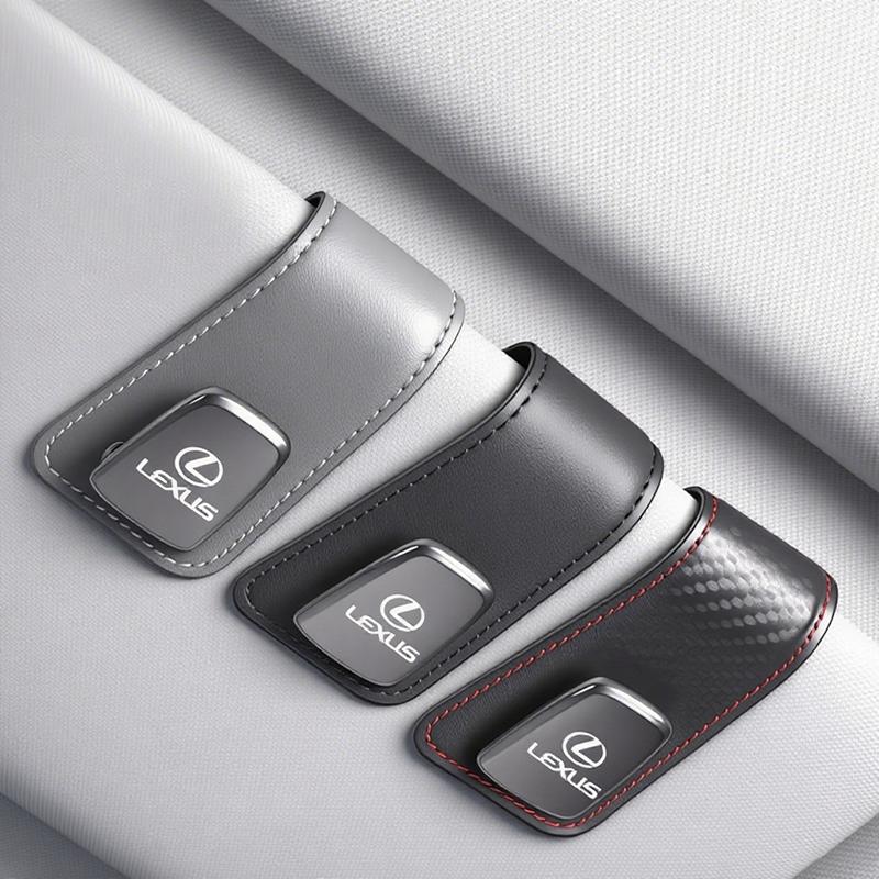 Car Sunshade Eyeglass Clip Card Storage Brace Accessories For Lexus F SPORT ES RX NX LS UX LM LX GX LC RZ IS CT GS RC HS SC LBXLM6