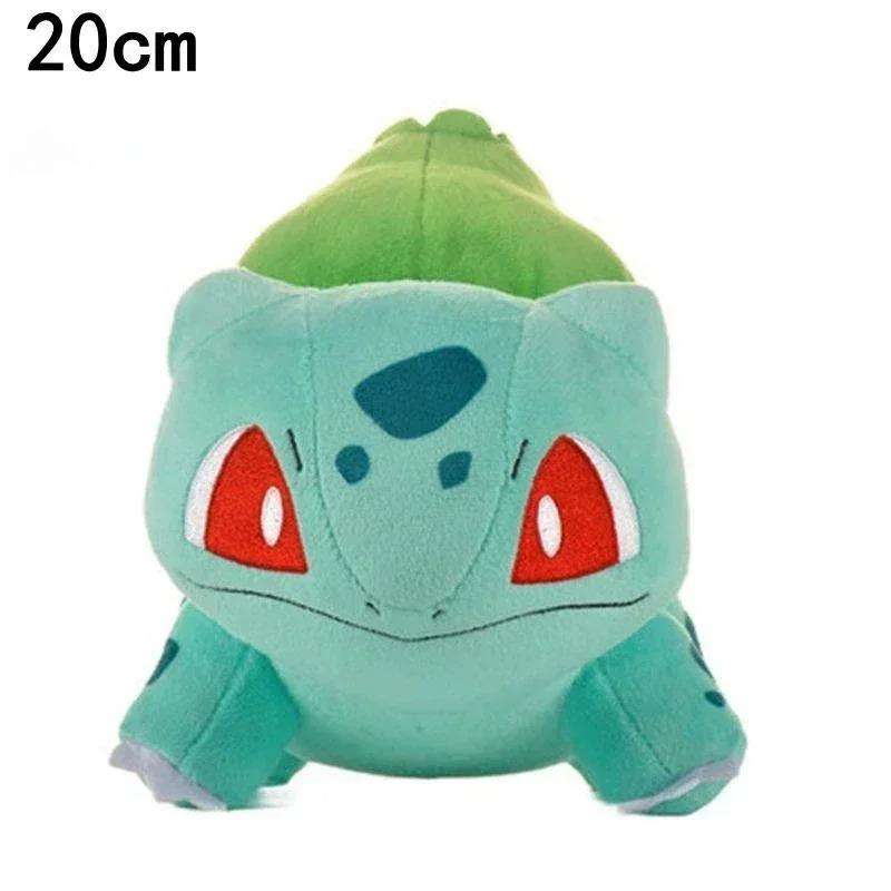 Original 20 Styles Pokemon Plush Charmander Squirtle Pikachu Eevee Plush Bulbasaur Stuffed Animal Toy Gengar Doll Gift for Kid