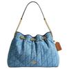 Chain Denim Shoulder Bag Large Women's Blue CDC02-IMTYV