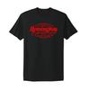 Remington Logotyp Vapen Skjutvapen Gevär Svart Röd T-shirt