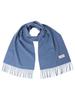 SHIPS Any Cashmere Solid Scarf, Men's, 2025AW, Blue, 718370004, One Size