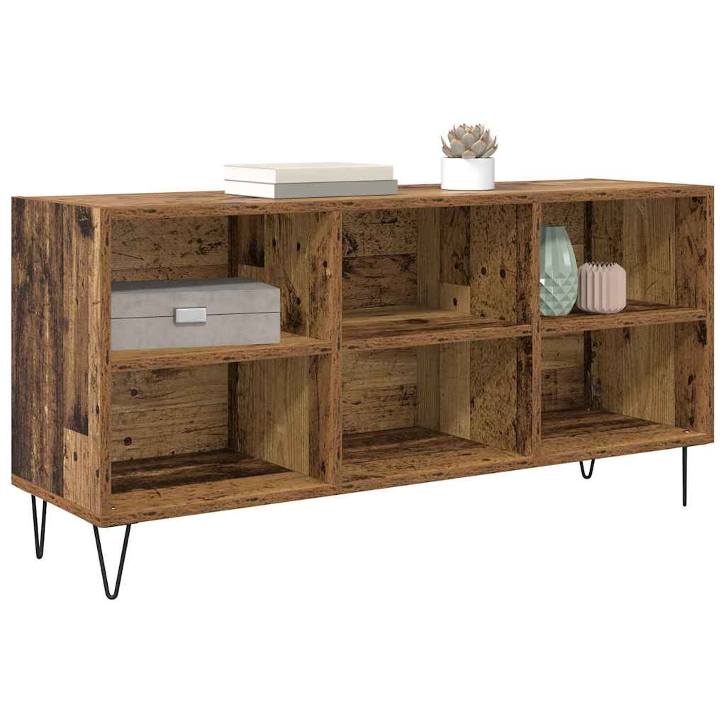 TV Stand Reclaimed Wood Look 103.5 X 30 X 50 Cm Engineered Wood