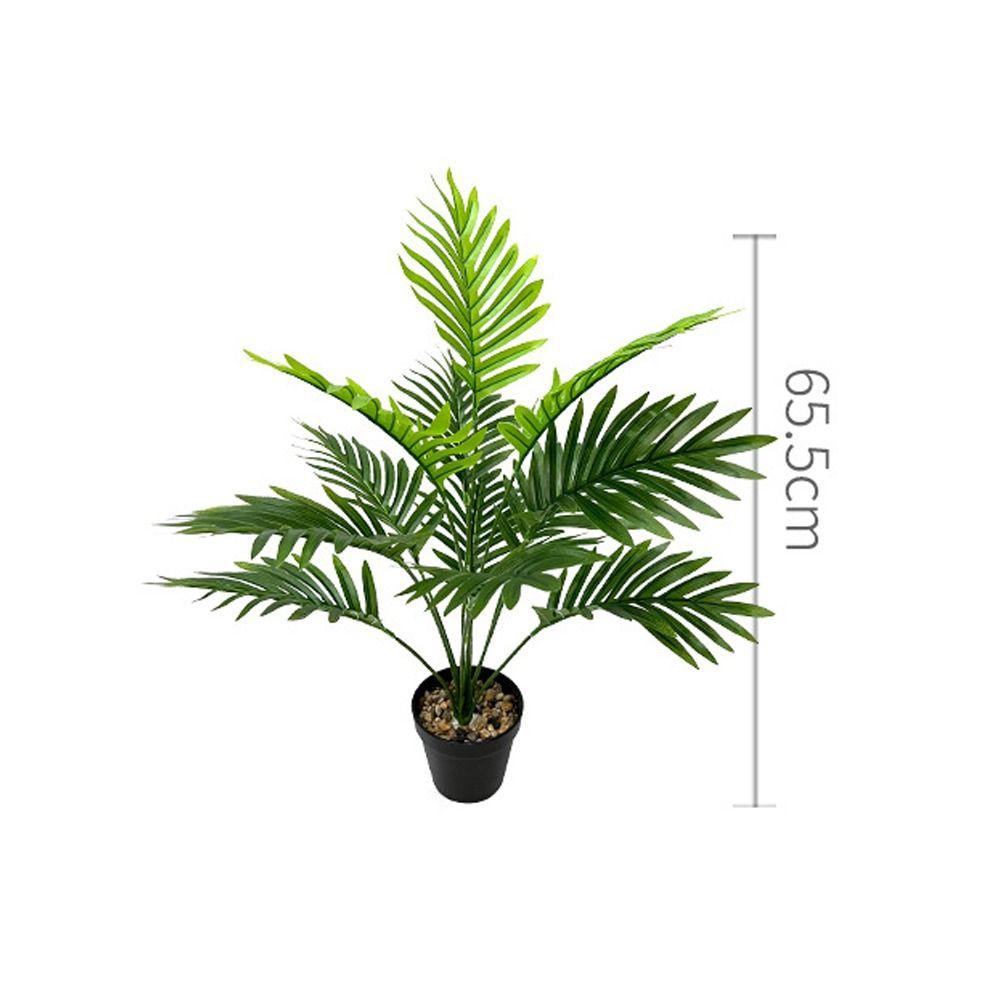 Tropical Plants Artificial Palm Tree Green Fake Palm Leaves Wedding