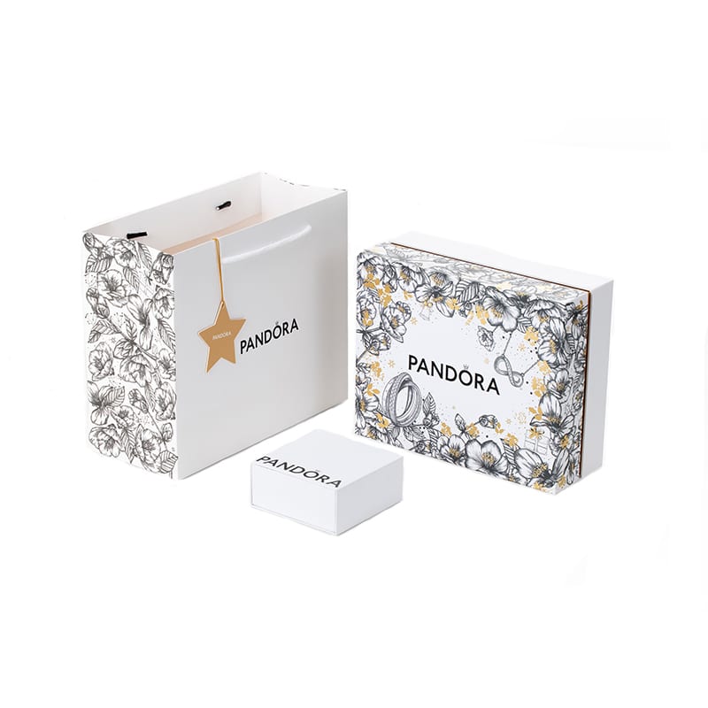 Pandora 925 Sterling Silver Synthetic Cubic Zirconia Necklaces Unisex ZT1020