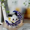 Hibiscus Flower Building Blocks - Compatible with Lego, Fun Assembly Toy for Kids, Great for Valentine's Day