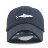 Shark Embroidery Baseball Caps Washed Cotton Snapback Hat Vintage Trucker Caps  Fish