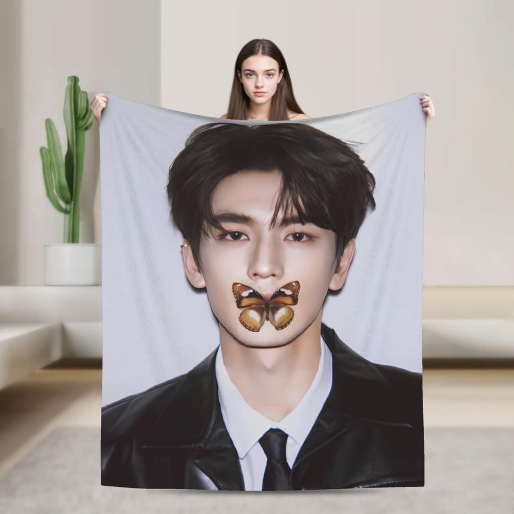 Zhang Linghe Decke Super Warm Street Trend Plüsch Überwurfdecke Für Wohnzimmer Dekorative Flanell Bettdecke Bettbezug