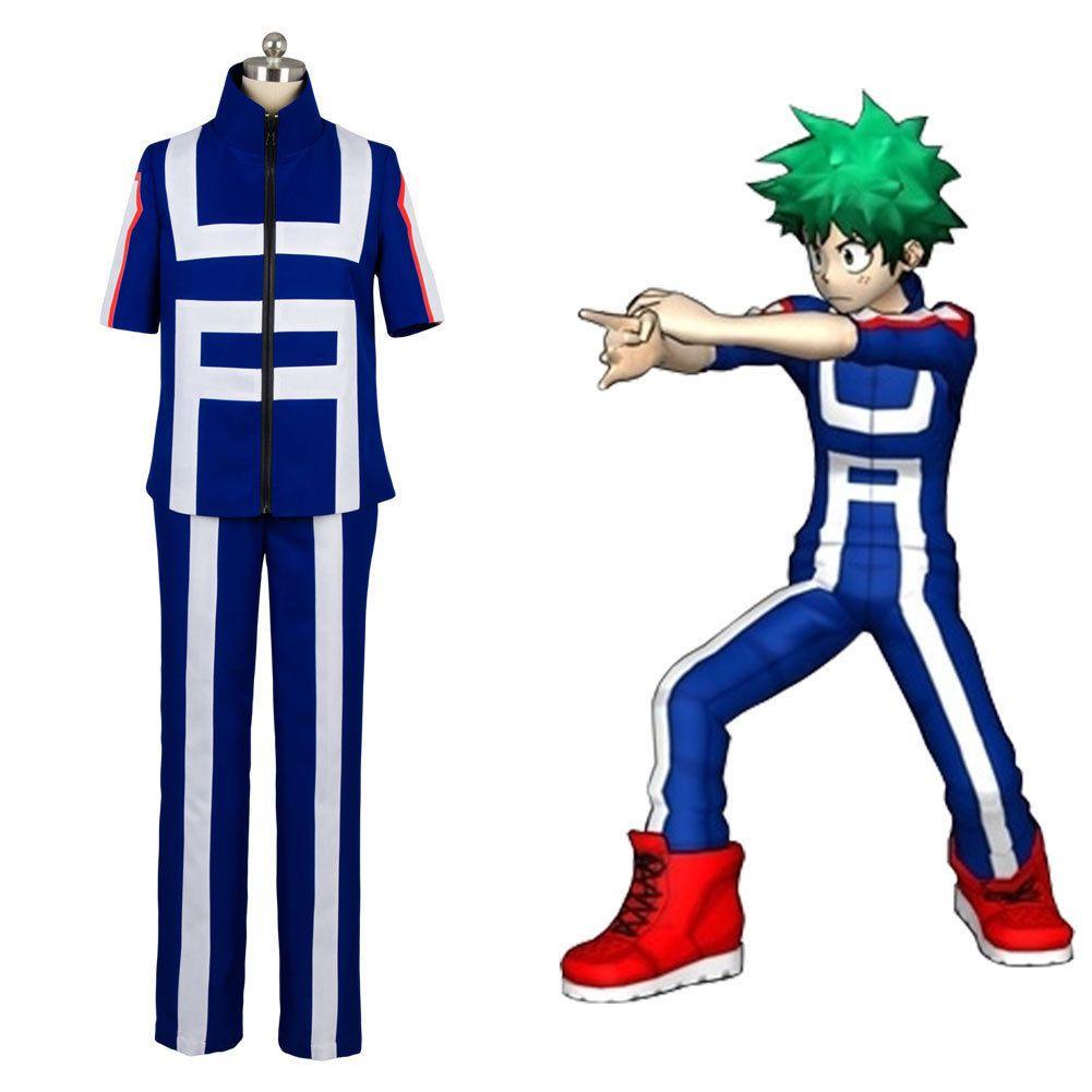 Premium Qualität Boku No Hero Academia Izuku Midoriya Cosplay Trainingsuniform