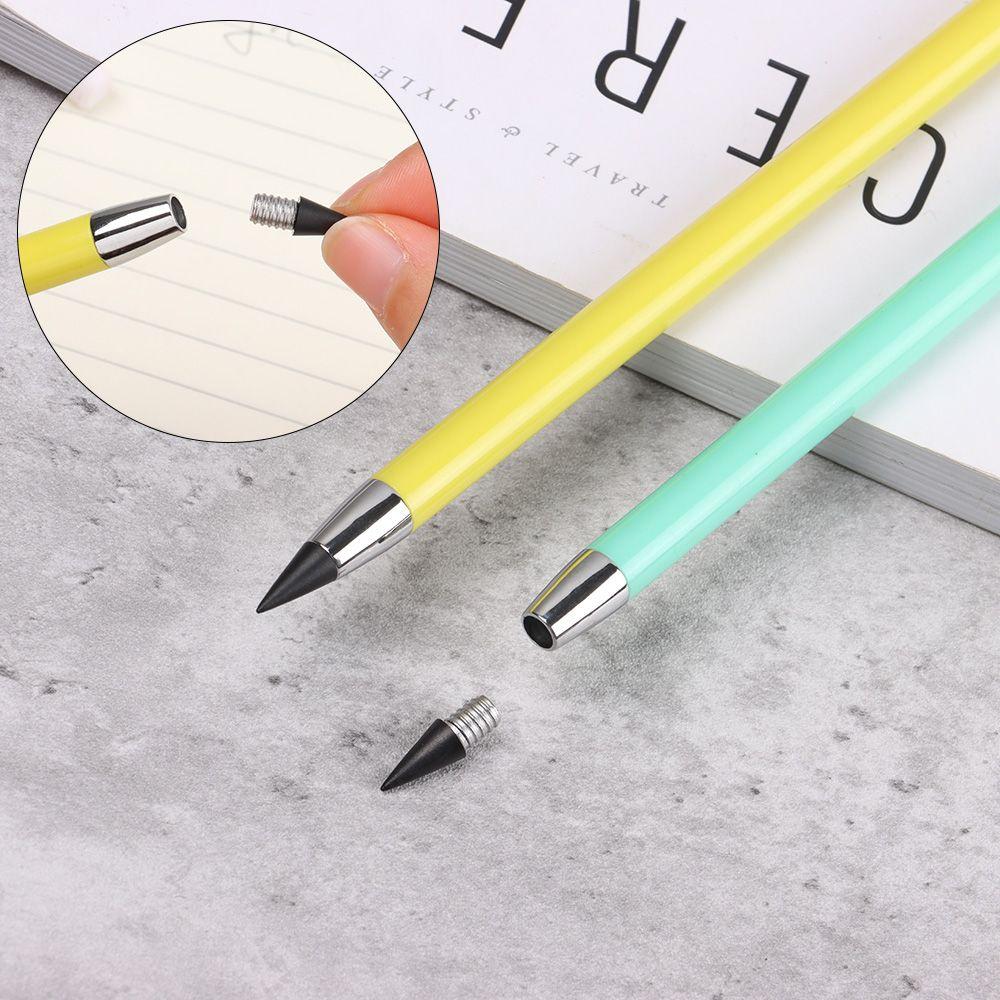 Stationery Office Supplies Inkless Eternal Pencil Sketch Tool No Ink HB Unlimited Writing Pen