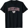Chicago Maroons Arch Over Logo Officially Licensed T-Shirt