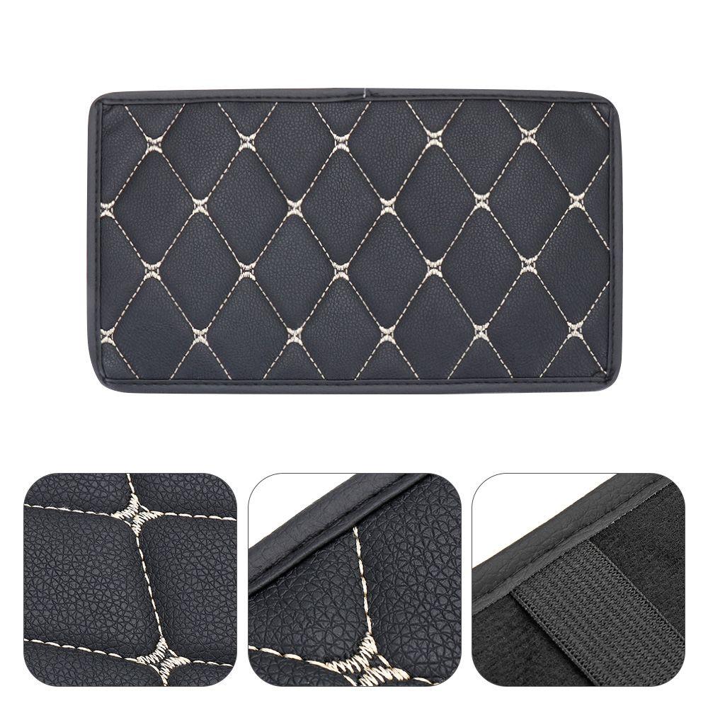 New Padding Protective Waterproof Car Armrest Pad Arm Rest Cover Console Box Mat Cushion Case
