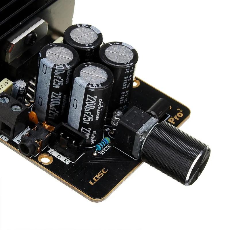Class Ab Digital Power Hifi Car Amplifier Audio Board Tda7377 Dc9-18V 30W for 4-8 Ohm Speaker
