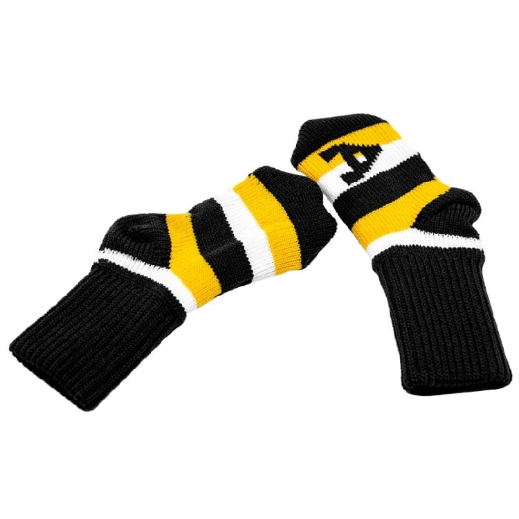 9Pcs Golf Iron Head Cover Washable Knitted Golf Club Headcover Golf Putter Cover