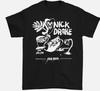 Retro Nick Drake Album T-Shirt Schwarz Unisex Baumwolle T-Shirt Alle Größen S-4XL
