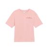 Puma Klassisches Vielseitiges Mode Einfarbiges Kurzarm Dopamin T-Shirt Unisex Oberteile Rosa 633335-19