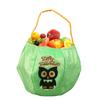 Halloween Basket Halloween Candy Basket With Handle Large Organizer Embroidered Holder Decor For Fall Home Party Easter Bathroom
