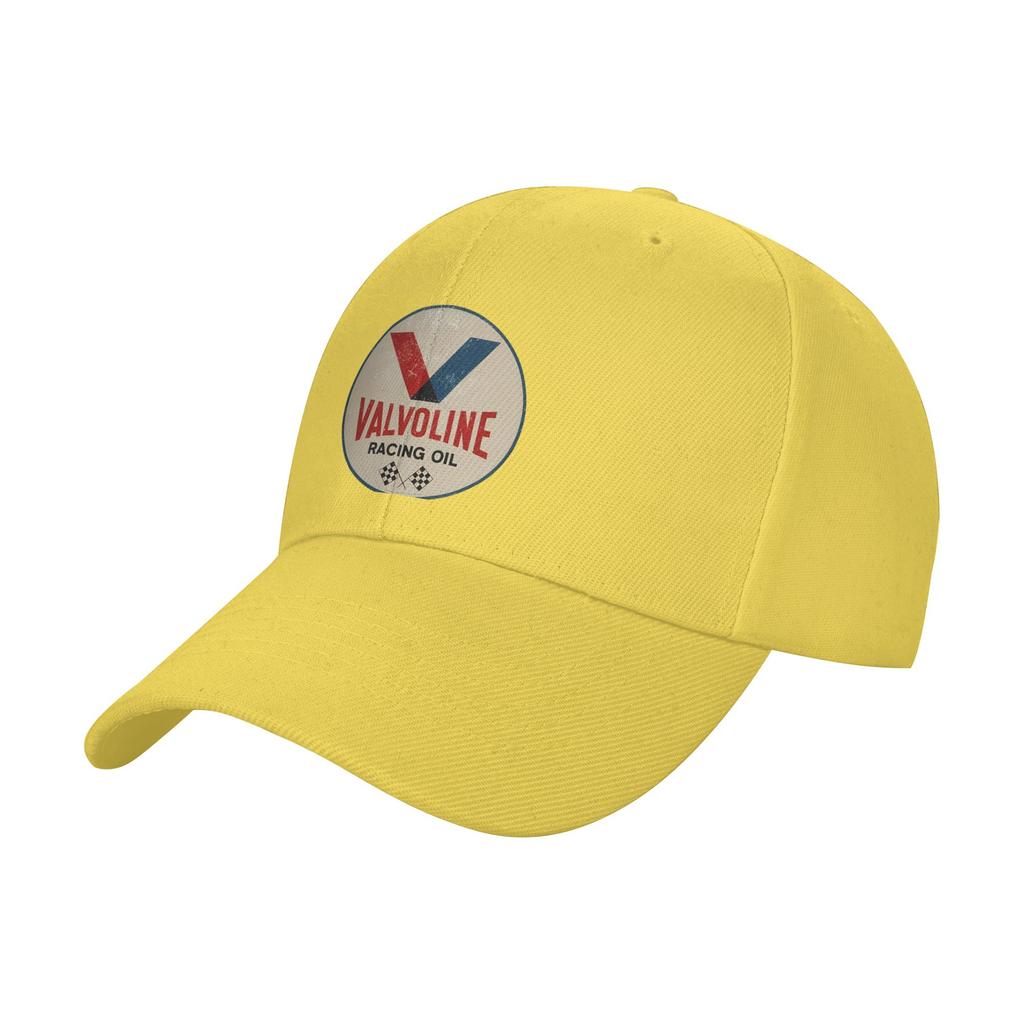 Fashion Valvoline Racing Sign Curved Brim Baseball Cap Shopping And Dating Brand Unisex Caps