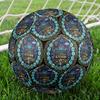 Music Technology Icons Round Football Size 5 Adult Ball Suitable for Training Matches and Outdoor Team.