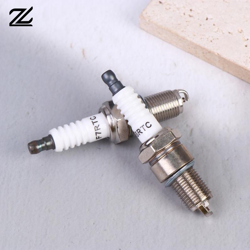 1PC Motorcycle Spark Plug F6RTC For PW50 PW80 PW60 LT50 50cc70cc 90cc 110cc 150cc ATV Quad Moped Scooter Go Kart Dirt