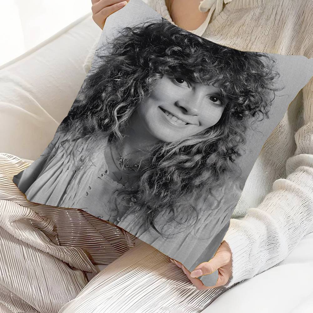 SStevie Nicks Singer Pillowcase Toon Gift Cushion Cover Bedroom Home Sofa Chair Seat Decor Pillow Case