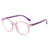 Blue Light Blocking Glasses Boy Girl Colorful Round Eyewear Party Travel Children Clear Anti Radiation Filter Glasses