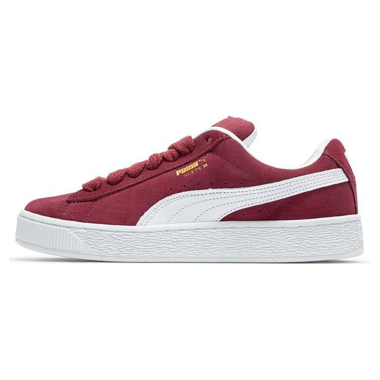 Puma זמש XL יוניסקס בורדו לבן 395205-12