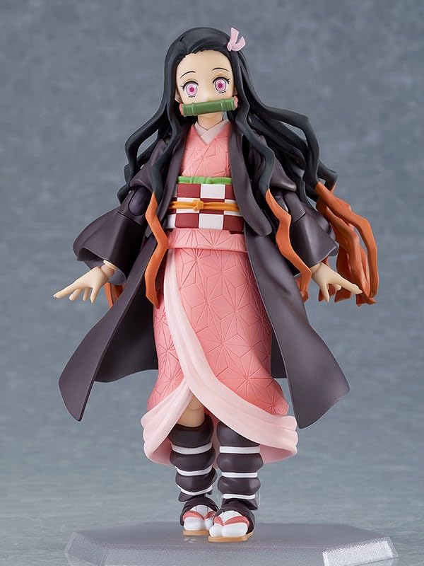 Max Factory Figma Dämon Kimetsu no Yaiba Nezuko Kamado bemalte bewegliche Figur Slayer Maßstabslos ABS&PVC
